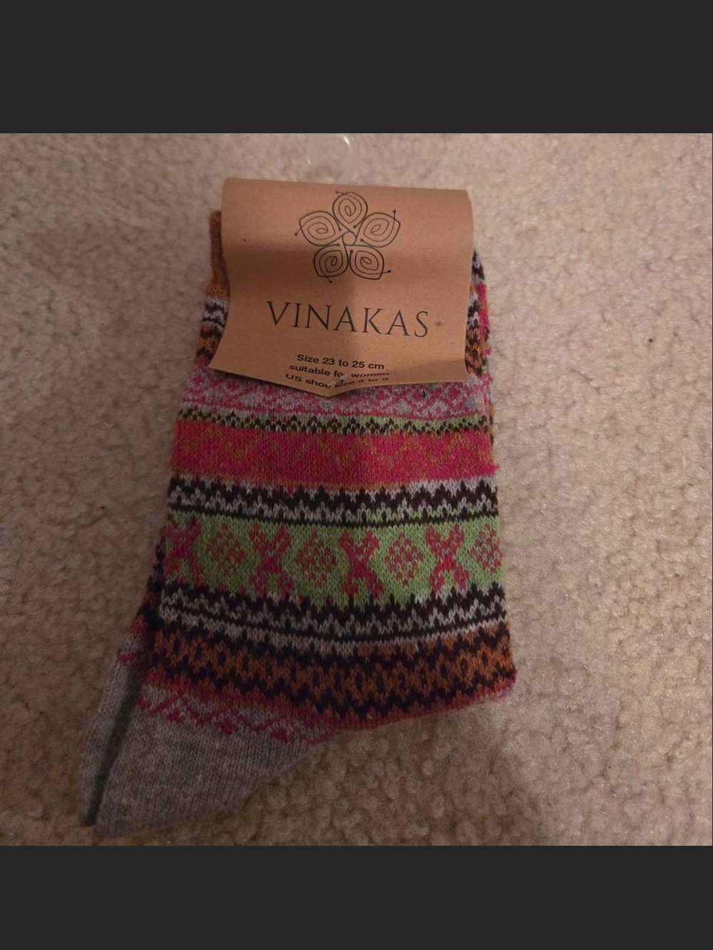 Vinakas Patterned Socks